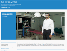 Tablet Screenshot of drrramesh.com